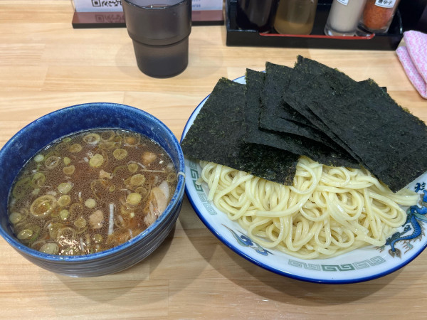 「つけそば+のり」@つけそば 担担麺 航龍の写真