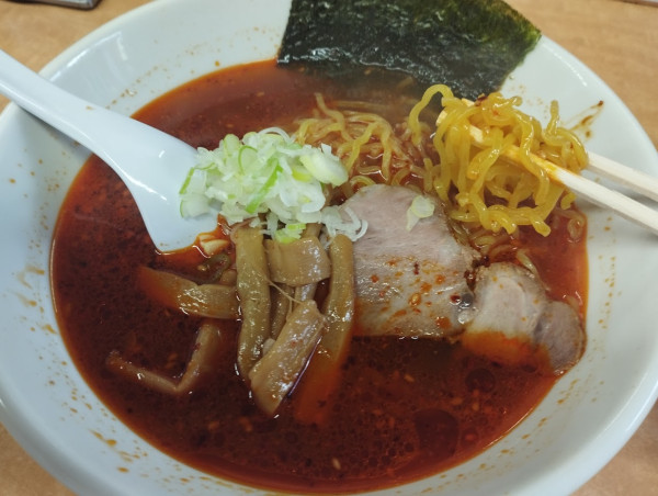 「オロチョンラーメン(4辛)(800)」@札幌ラーメン 来々軒の写真