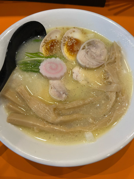 「鶏塩ワンタン麺」@ラーメン&カレー アッキーの写真