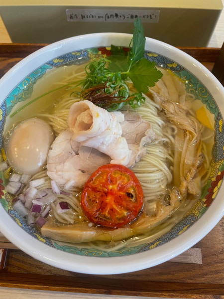 「味玉ゆず塩鶏soba（大盛）」@渋谷中華そば saji.の写真
