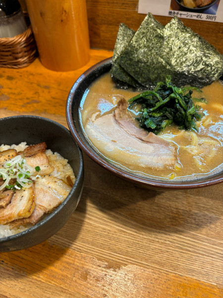 「ときたま　中　チャーシュー丼セット」@ラーメン 大山家の写真