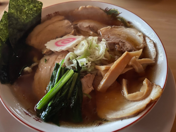 「青竹手打ちラーメン」@麺道 大金の写真