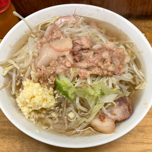 「小豚ラーメン 1,040円」@ラーメン二郎 前橋千代田町店の写真