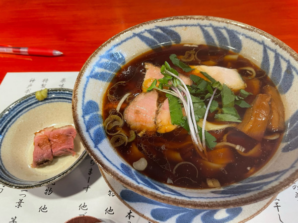 「中華そば醤油¥1,200」@中華そば 鴨福の写真