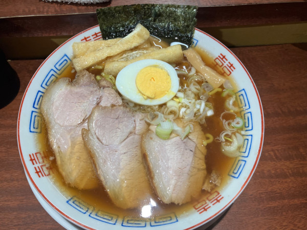 「朝ラー＋豚トッピング」@大井町立食い中華蕎麦 いりこ屋の写真