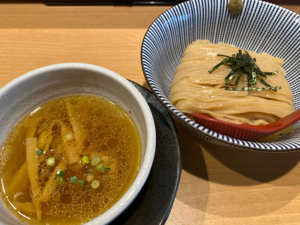 「ノーマルトッピング塩つけ麺」@塩つけ麺 灯花の写真