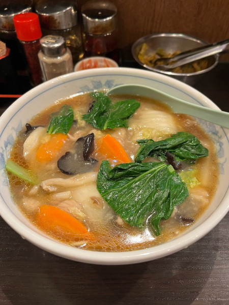 「広東麺　900円」@開々亭の写真
