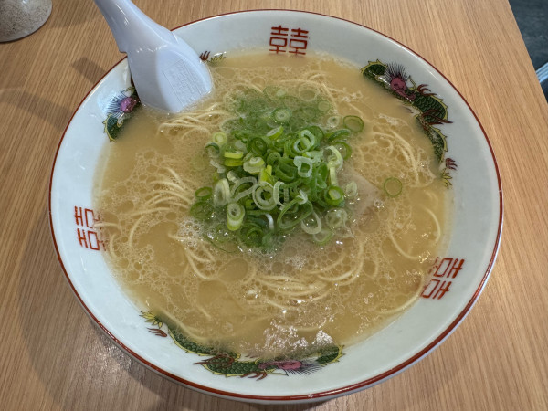 「ラーメン　650円」@長浜ラーメン 一新の写真
