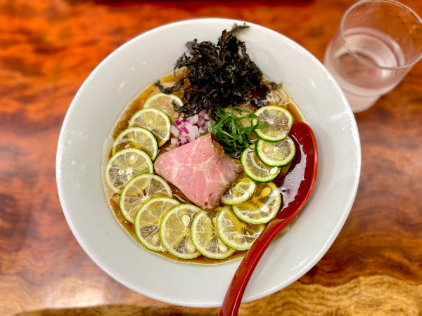 「柑橘の冷やし(醤油)　1300」@三馬路 東京店の写真