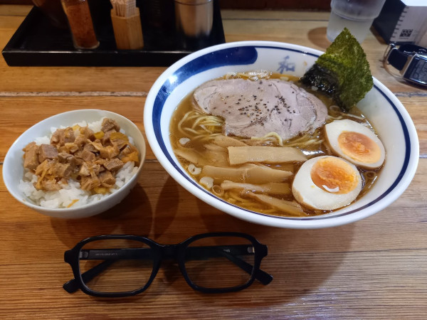 「中華そば」@和風ラーメン 和鉄の写真