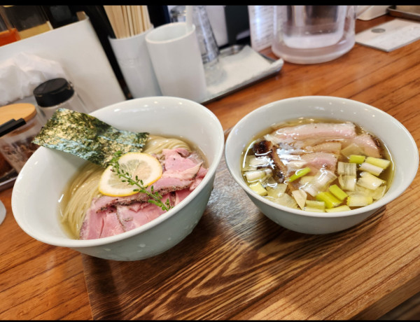「昆布水醤油つけめん」@アメノオトの写真