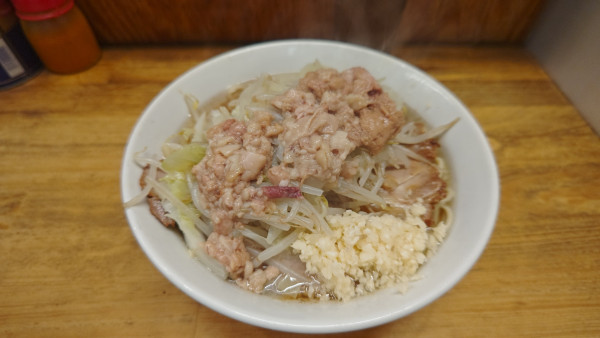 「小豚ラーメン」@ラーメン二郎 前橋千代田町店の写真