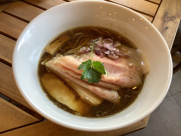 「特製琥珀中華soba 1200円」@麺屋しずくの写真