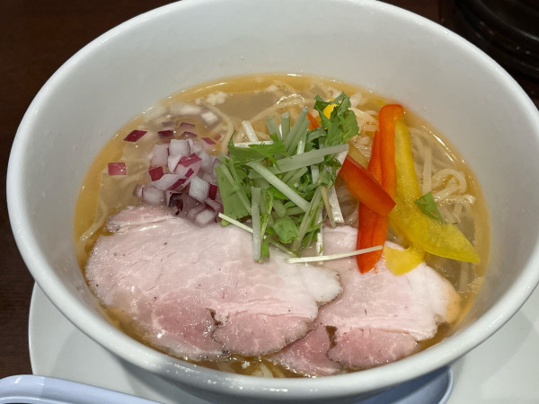 「【季節限定】貝とオマール海老の冷やしらぁ麺」@らぁ麺 はつ穂の写真