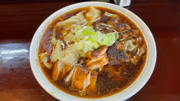 「ワンタンチャーシューメン」@手打ち 陰日向の写真