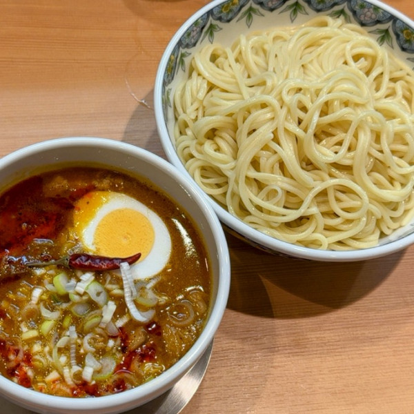 「インドのつけめん 並 1,200円＋ライス100円」@ラーメン くにおの写真