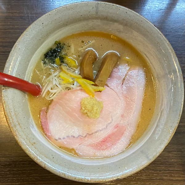 「味噌ラーメン（麺半分）¥980」@味噌専門 麺屋大河の写真