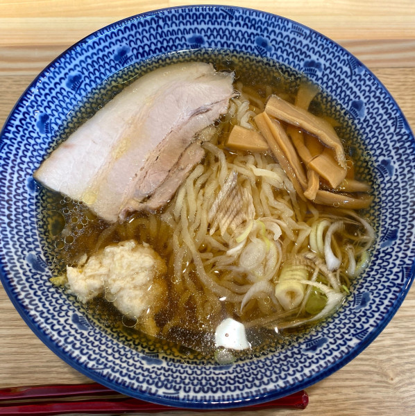 「ラーメン 750円」@佐野麺処 柿の木の写真