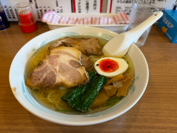 「焼豚そば(3枚)とカレー」@武田流 古式カレーライス 支那そば インディアン 本店の写真