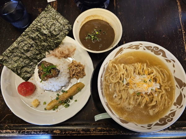 「【限定】鮃と柊の合わせトイガゴロディップ　1300円」@煮干結社 弘前店の写真