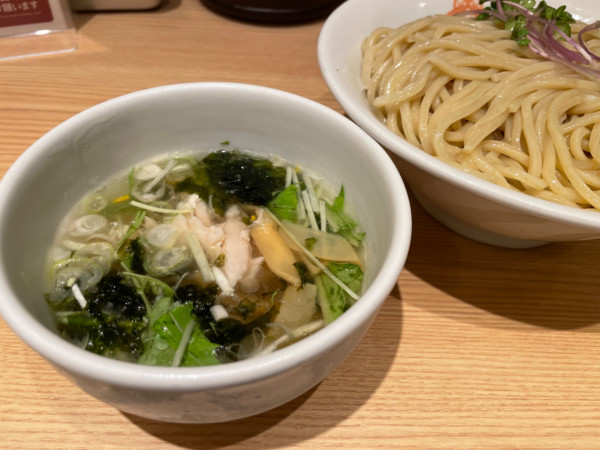 「鯛だし塩つけ麺」@つけ麺専門店 三田製麺所 八幡山店の写真