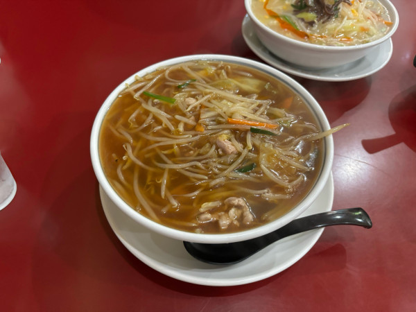 「生碼麺（850）大盛（100）」@谿明飯店の写真