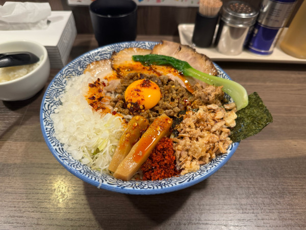 「【限定】冷たい坦々まぜそば」@狼煙 〜NOROSHI〜の写真