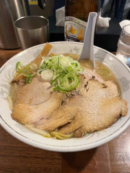 「味噌ラーメン+餃子 1600円」@元祖札幌ラーメン もぐらの写真