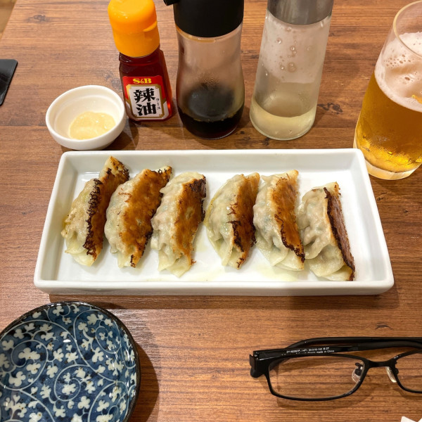 「自家製 焼餃子 6個（ニンニク別）」@クンジャ・ビハーリの写真