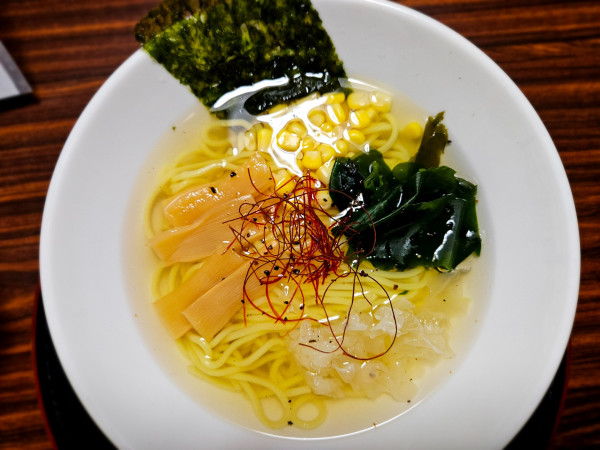 「塩味ラーメン」@宝蔵院 寺そばの写真