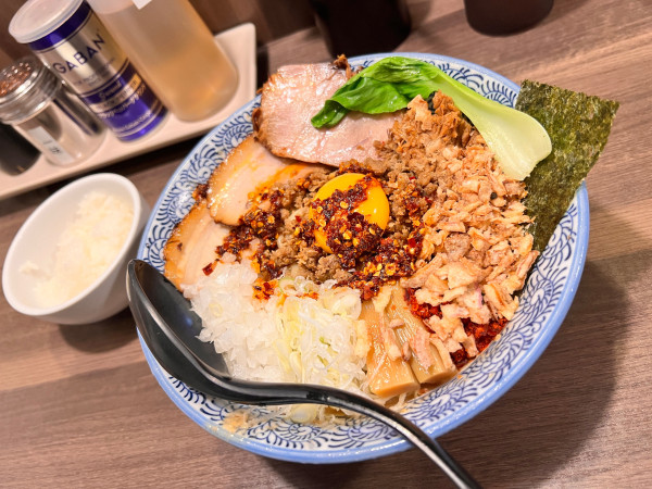 「【限定】冷やし坦々まぜそば」@狼煙 〜NOROSHI〜の写真