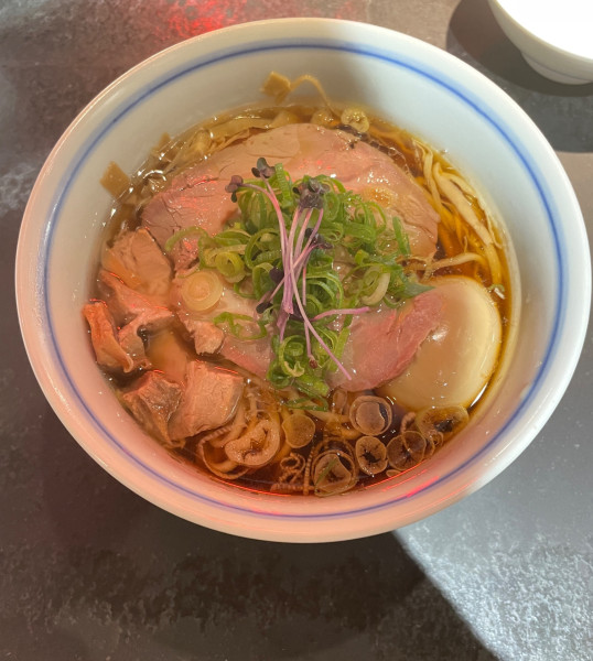 「PLUS（味玉ラーメン） 太麺」@駄目な隣人の写真