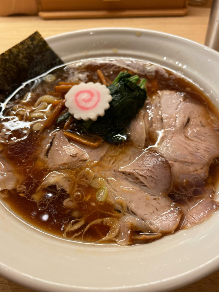 「醤油ラーメン」@長岡食堂 東京ラーメン横丁店の写真