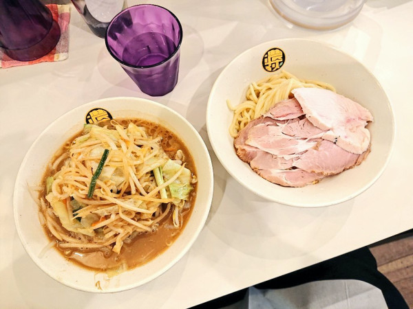 「濃菜つけ麺（野菜大盛り）」@濃菜麺 井の庄 荻窪店の写真