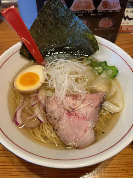 「あご塩ラーメン」@創麺 どすんの写真