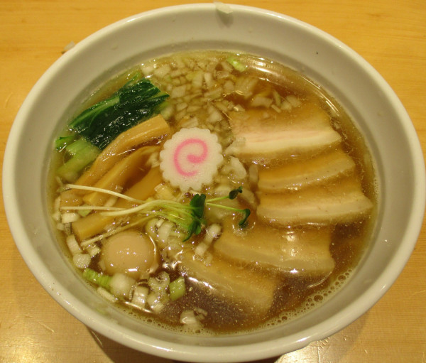 「中華そば（並）950円」@銀座 朧月の写真