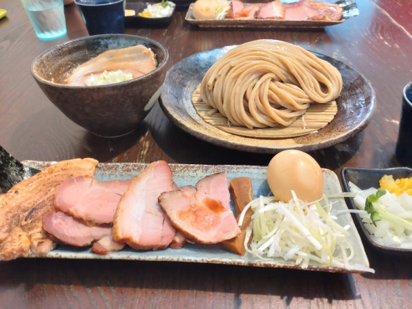 「汁並つけ麺大＋特製トッピング」@麺屋みつば＋クローバーの写真