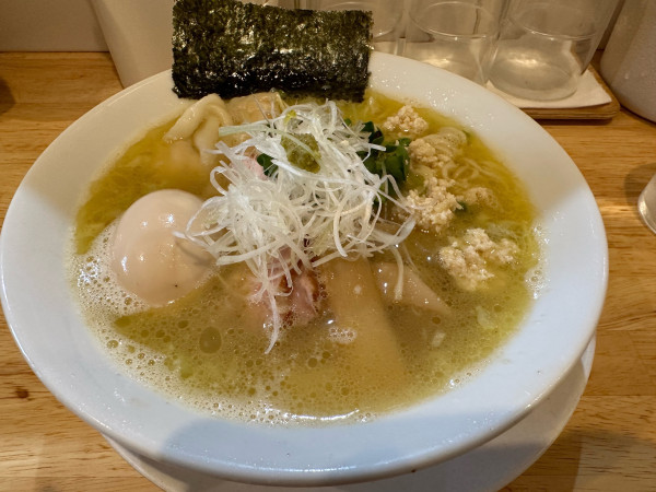 「特製とりそば」@らーめん天神下 大喜の写真