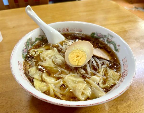「ワンタンメン」@中華料理 喜楽の写真