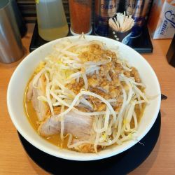 小　ラーメン　にんにく少なめ　あぶら