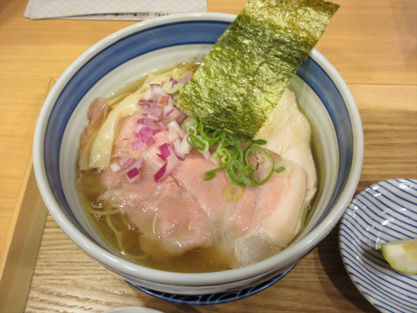 「魚介燻る貝ダシ汐そば（900円）」@中華そば 樹々の写真