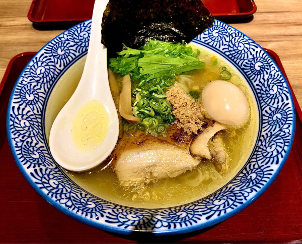 「味玉あっさり鶏そば」@鶏そば かぐら屋の写真