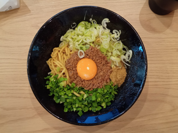「台湾まぜそば」@横浜家系ラーメン銀家 みなとみらい店の写真