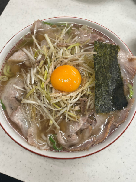 「特製中華そば➕ネギ」@マルショーラーメン ヨドバシAkiba店の写真