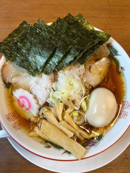 「特製中華そば」@中華そば 金ちゃんの写真