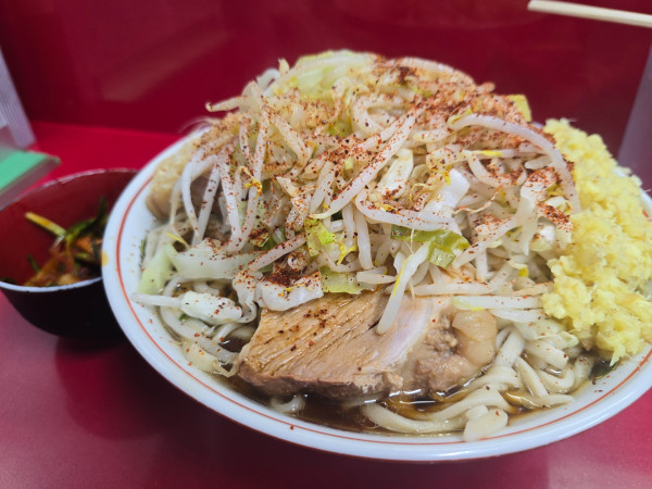「大・キムチ・しょうが ￥1,200」@ラーメン二郎 越谷店の写真