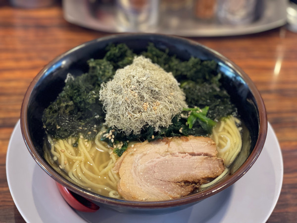「岩のり とろろ昆布ラーメン」@清六家 守谷駅前店の写真