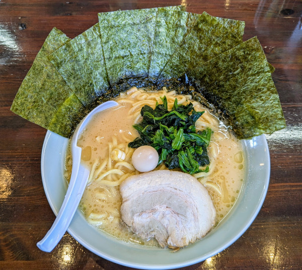 「ラーメン(醤油)大盛り」@上三川魂心家の写真