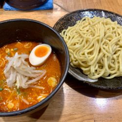辛味噌つけ麺1000円