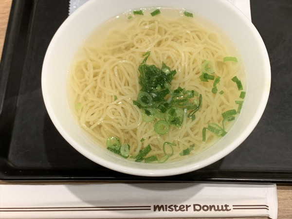 「汁そば」@ミスタードーナツ シャポー小岩ショップの写真